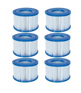 BESTWAY 60311 6ks FILTER TYPU VI PRE SPA JACUZZI